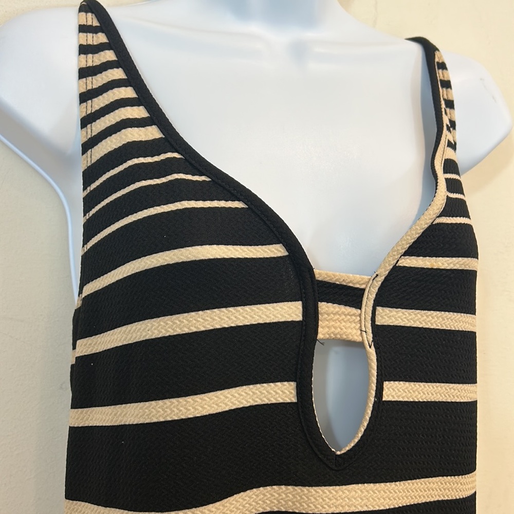 Brat Star Sleeveless Multi Strip Dress Size XL - Picture 7 of 9